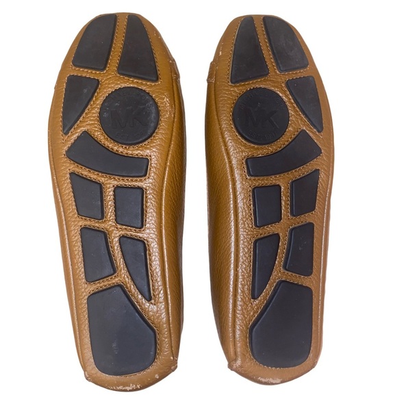 Michael Kors “Fulton” Leather Moccasin Ballet Flats Camel BRN/TAN Size 6M - Picture 7 of 8